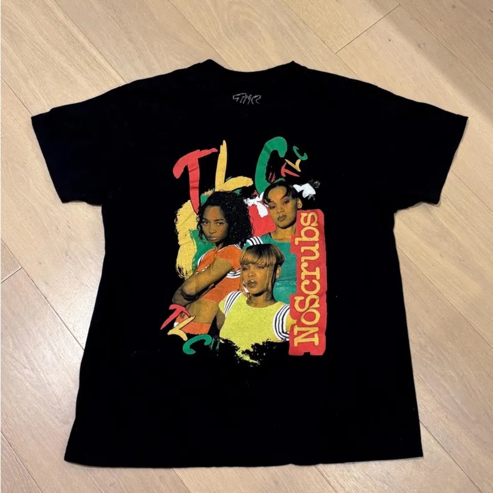 Vintage TLC No Scrubs Band Tee: 90s Official Merch, Size Womens XL